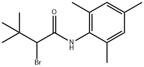 N1-三甲苯基-2-溴-3,3-二甲基丁胺,69959-87-1,结构式