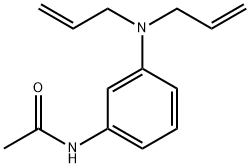 3-(N,N-二烯丙基)氨基乙酰苯胺,69962-41-0,结构式