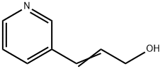 3-(3-吡啶基)-2-丙烯-1-醇,69963-46-8,结构式
