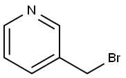 3-(ブロモメチル)ピリジン 化学構造式