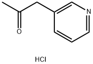 1-(3-吡啶基)-2-丙酮盐酸盐, 69966-56-9, 结构式