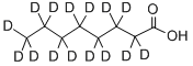 OCTANOIC-D15 ACID Struktur