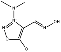 3-(Dimethylamino)-4-[(hydroxyimino)methyl]sydnone,69978-11-6,结构式