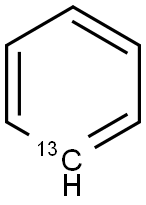 BENZENE-13C Struktur