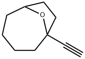 9-Oxabicyclo[4.2.1]nonane, 1-ethynyl- (9CI) Structure