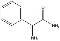 2-アミノ-2-フェニルアセトアミド 化学構造式
