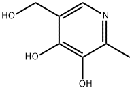 3,4-Dihydroxy-2-methylpyridine-5-methanol Structure