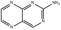 2-Pteridinamine (9CI) Structure
