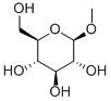 甲基-Β-D-吡喃葡萄糖苷半水合物, 7000-27-3, 结构式