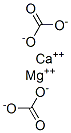 calcium magnesium dicarbonate   Struktur