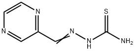 2-ピラジンカルボアルデヒドチオセミカルバゾン 化学構造式