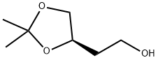 (R)-4-(2-羟乙基)-2,2-二甲基-1,3-二氧戊环, 70005-89-9, 结构式