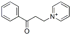 1-(2-benzoylethyl)pyridinium Structure