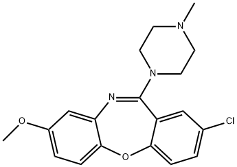 8-メトキシロキサピン 化学構造式