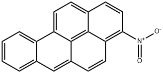 3-ニトロベンゾ[a]ピレン 化学構造式