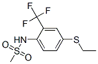 N-[4-ethylsulfanyl-2-(trifluoromethyl)phenyl]methanesulfonamide 结构式