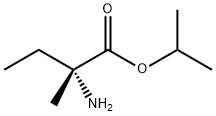 Isovaline, 1-methylethyl ester (9CI) Structure