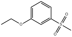 Benzene, 1-ethoxy-3-(methylsulfonyl)- (9CI) Struktur