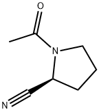 2-Pyrrolidinecarbonitrile,1-acetyl-,(2S)-(9CI),700376-84-7,结构式
