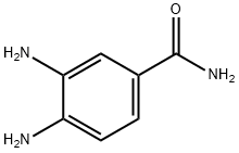 3,4-ジアミノベンズアミド 化学構造式