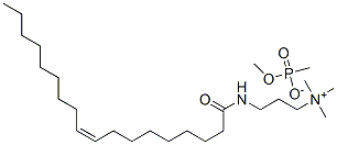 trimethyl[3-(oleoylamino)propyl]ammonium methyl methylphosphonate 结构式