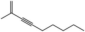 2-甲基-1-壬烯-3-炔 结构式