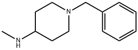 1-苄基-4-甲氨基哌啶,7006-50-0,结构式