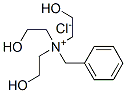benzyltris(2-hydroxyethyl)ammonium chloride Structure