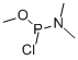CHLORO(DIMETHYLAMINO)METHOXY-PHOSPHINE Structure