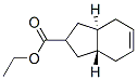 Ethyl trans-bicyclo[4.3.0]-3-nonene-8-carboxylate 化学構造式
