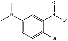 (4-BroMo-3-nitro-phenyl)-diMethyl-aMine Structure