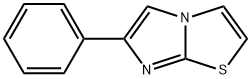 咪唑[2,1- B]噻唑,6 -苯基,7008-63-1,结构式