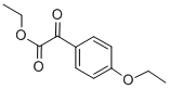 4-エトキシベンゾイルぎ酸エチル 化学構造式