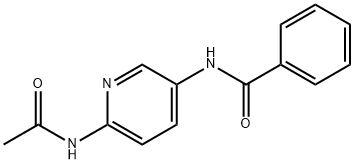 Benzamide, N-[6-(acetylamino)-3-pyridinyl]- (9CI) Struktur
