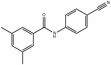 Benzamide, N-(4-cyanophenyl)-3,5-dimethyl- (9CI) Structure