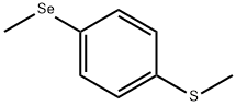 Benzene,1-(methylseleno)-4-(methylthio)- Structure