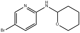 (5-bromopyridine-2-yl)(tetrahydropyran-2-yl)amine Struktur