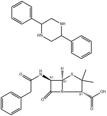 苯拉西林, 7009-88-3, 结构式