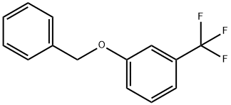 3-ベンジルオキシベンゾトリフルオリド 化学構造式