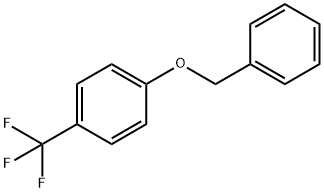 ベンジル4-(トリフルオロメチル)フェニルエーテル 化学構造式
