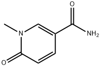 1-甲基-6-氧代吡啶-3-甲酰胺,701-44-0,结构式