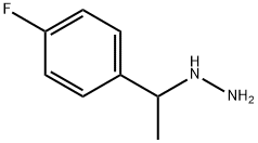 Hydrazine,  [1-(4-fluorophenyl)ethyl]- Structure
