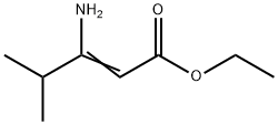 2-Pentenoic  acid,  3-amino-4-methyl-,  ethyl  ester Structure