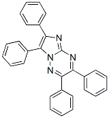2,3,6,7-tetraphenylimidazo[1,2-b][1,2,4]triazine Struktur