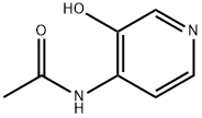 N-(3-Hydroxypyridin-4-yl)acetamide Struktur