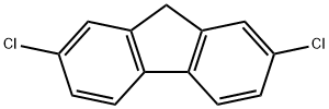2,7-ジクロロ-9-フルオレン 化学構造式