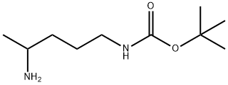 (4-氨基戊基)氨基甲酸叔丁酯, 701255-53-0, 结构式