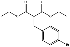 2-(4-BROMO-BENZYL)-MALONIC ACID DIETHYL ESTER Structure