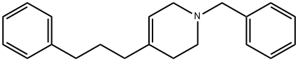 1-benzyl-4-(3-phenylpropyl)-1,2,3,6-tetrahydropyridine Struktur