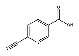 6-CYANONICOTINIC ACID Struktur